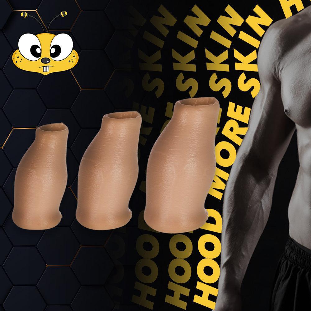 Oxballs x happibee.me Hood Moreskin • Realistic Silicone Foreskin