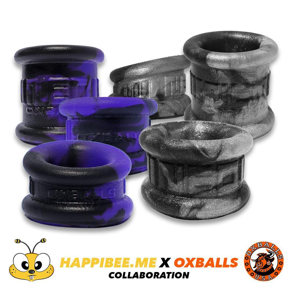 Oxballs x happibee.me Neo (Angle, Short, Tall) • Silicone Ballstretcher