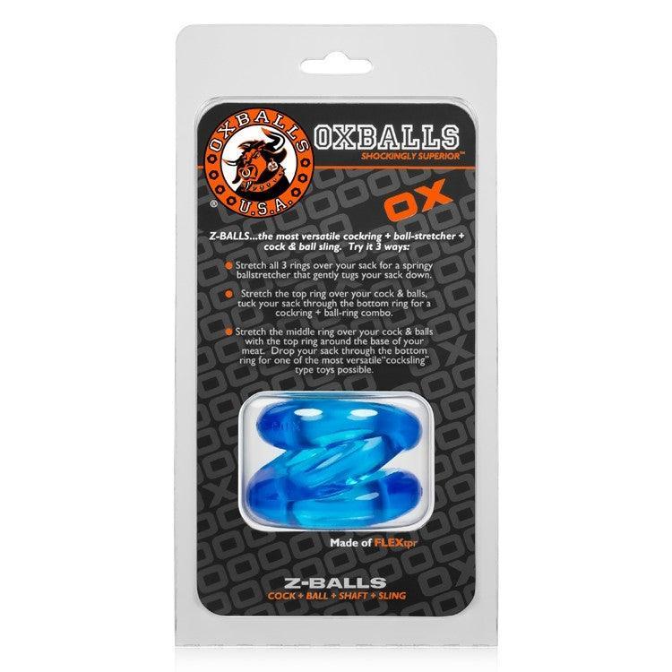 Oxballs Z-Balls • Ballstretcher + Penis Ring