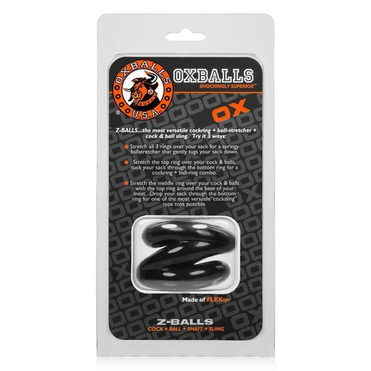 Oxballs Z-Balls • Ballstretcher + Penis Ring