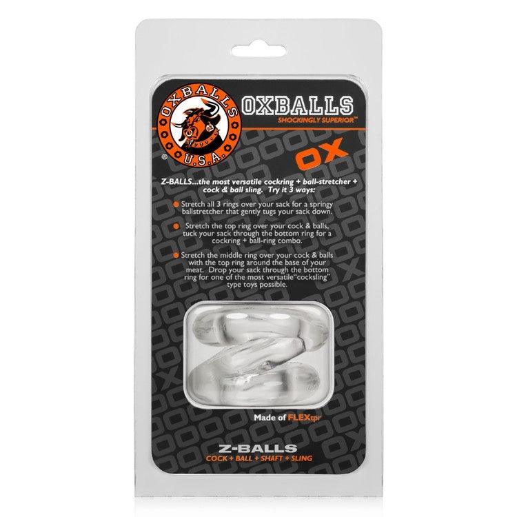 Oxballs Z-Balls • Ballstretcher + Penis Ring