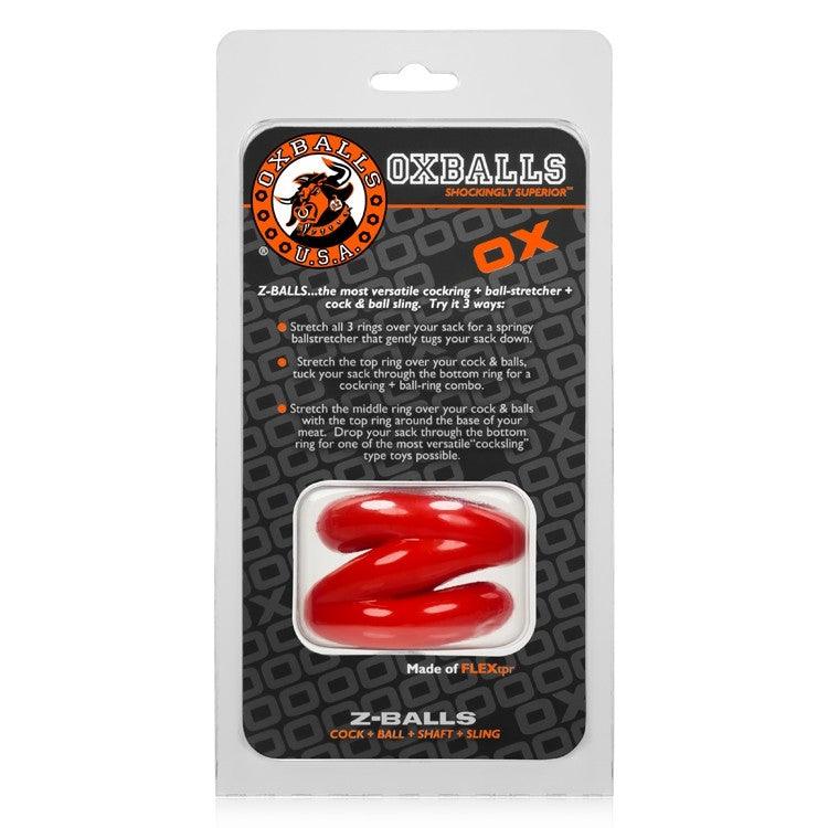 Oxballs Z-Balls • Ballstretcher + Penis Ring