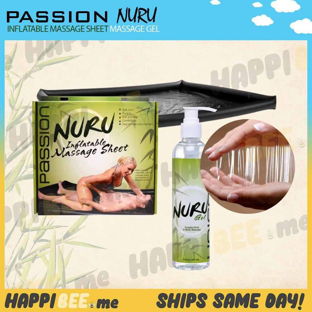 Passion Nuru Massage Gel + Inflatable Mat