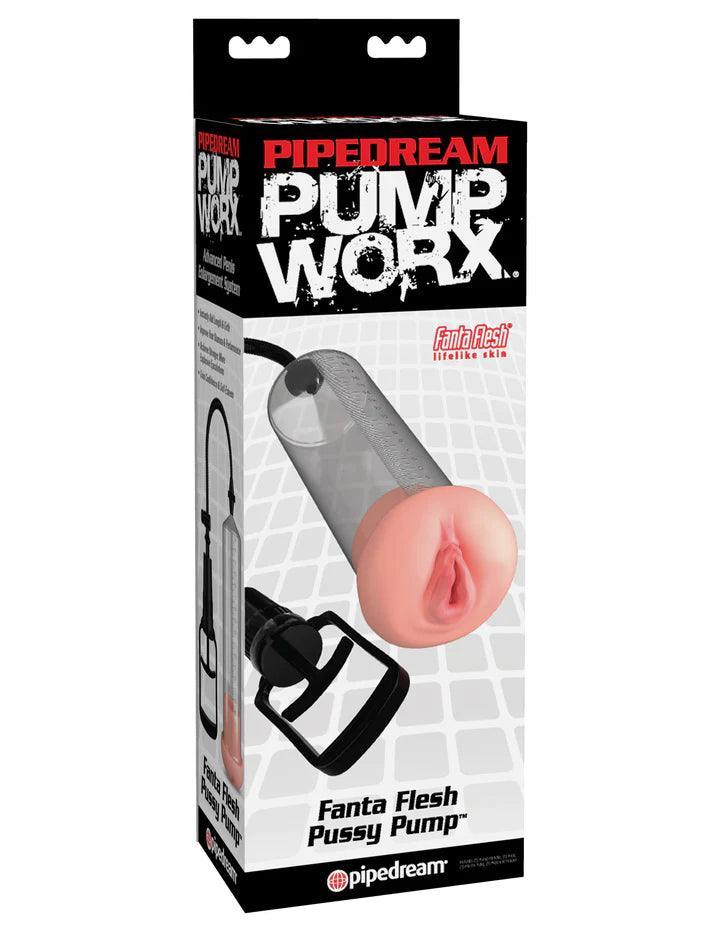 Pump Worx Pussy Fanta Flesh • Penis Pump