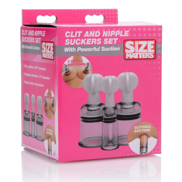 Size Matters Clit & Nipple Suckers • Nipple or Pussy Pump