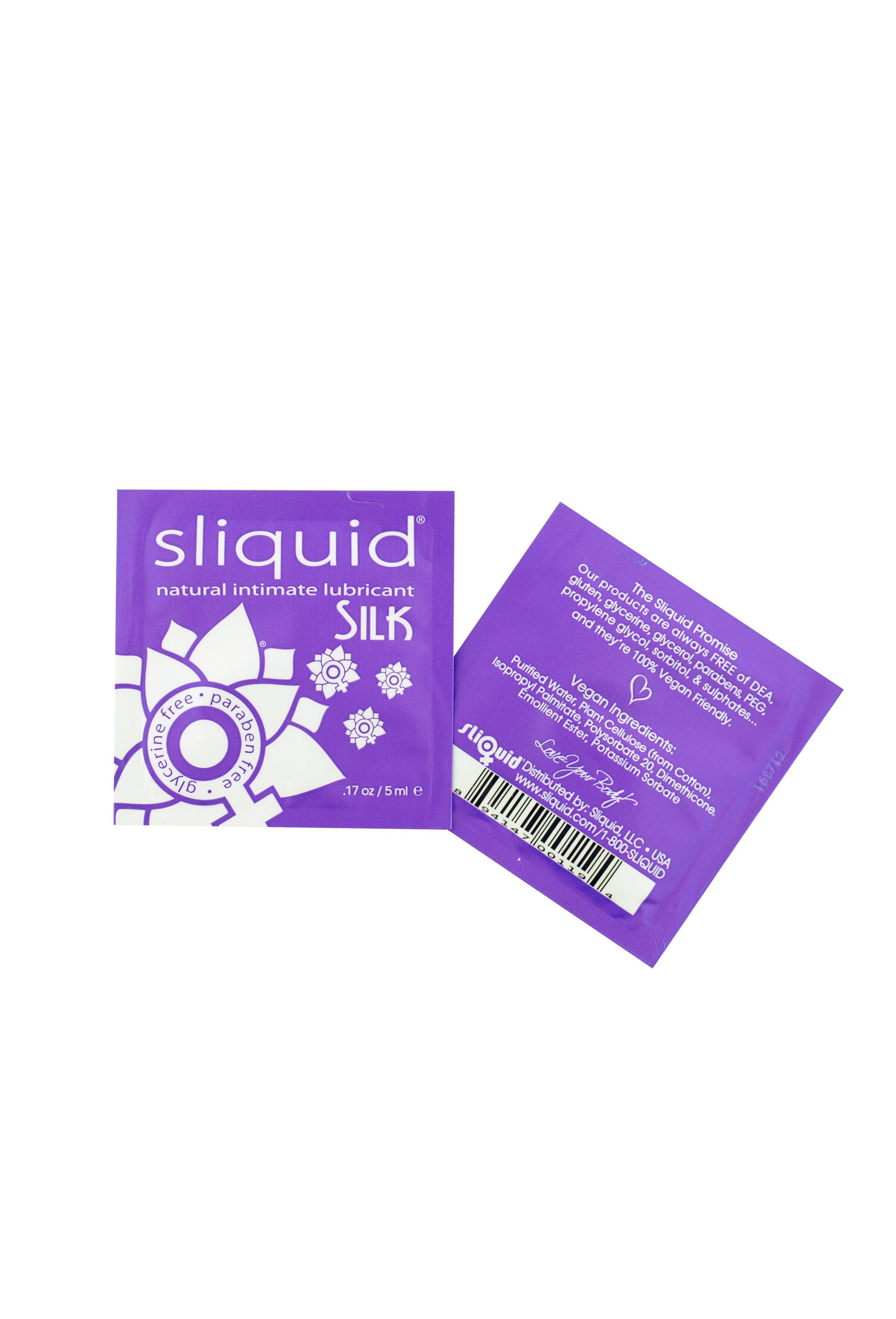 Sliquid Naturals Silk • Hybrid (Water + Silicone) Lubricant - Happibee