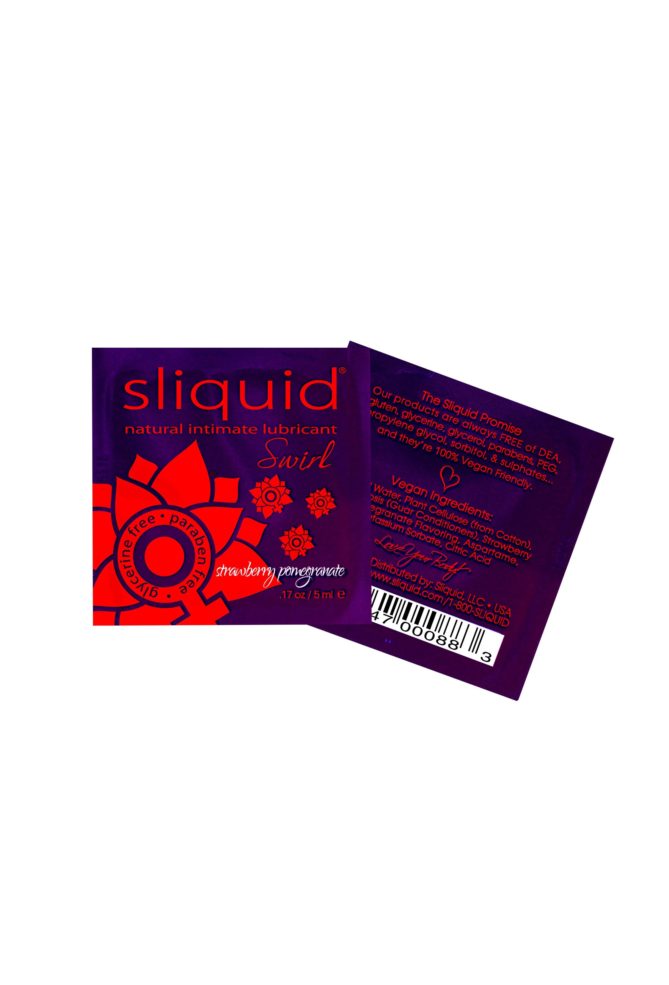 Sliquid Naturals Swirl • Flavored Water Lubricant - Happibee