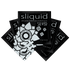 Sliquid Silver sample sachets arranged in a fan