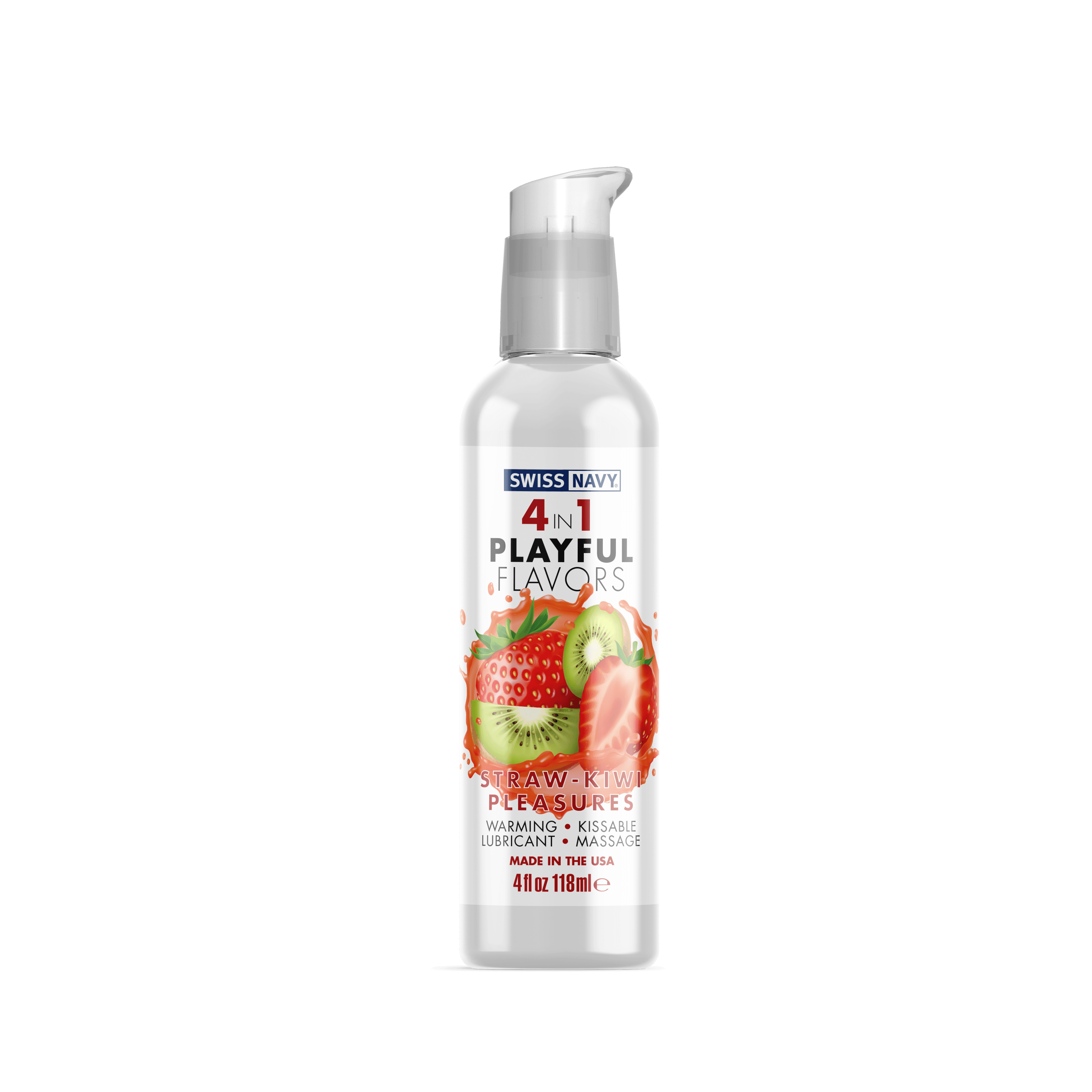 Swiss Navy 4 in 1 Playful Flavors • Edible Water Lubricant