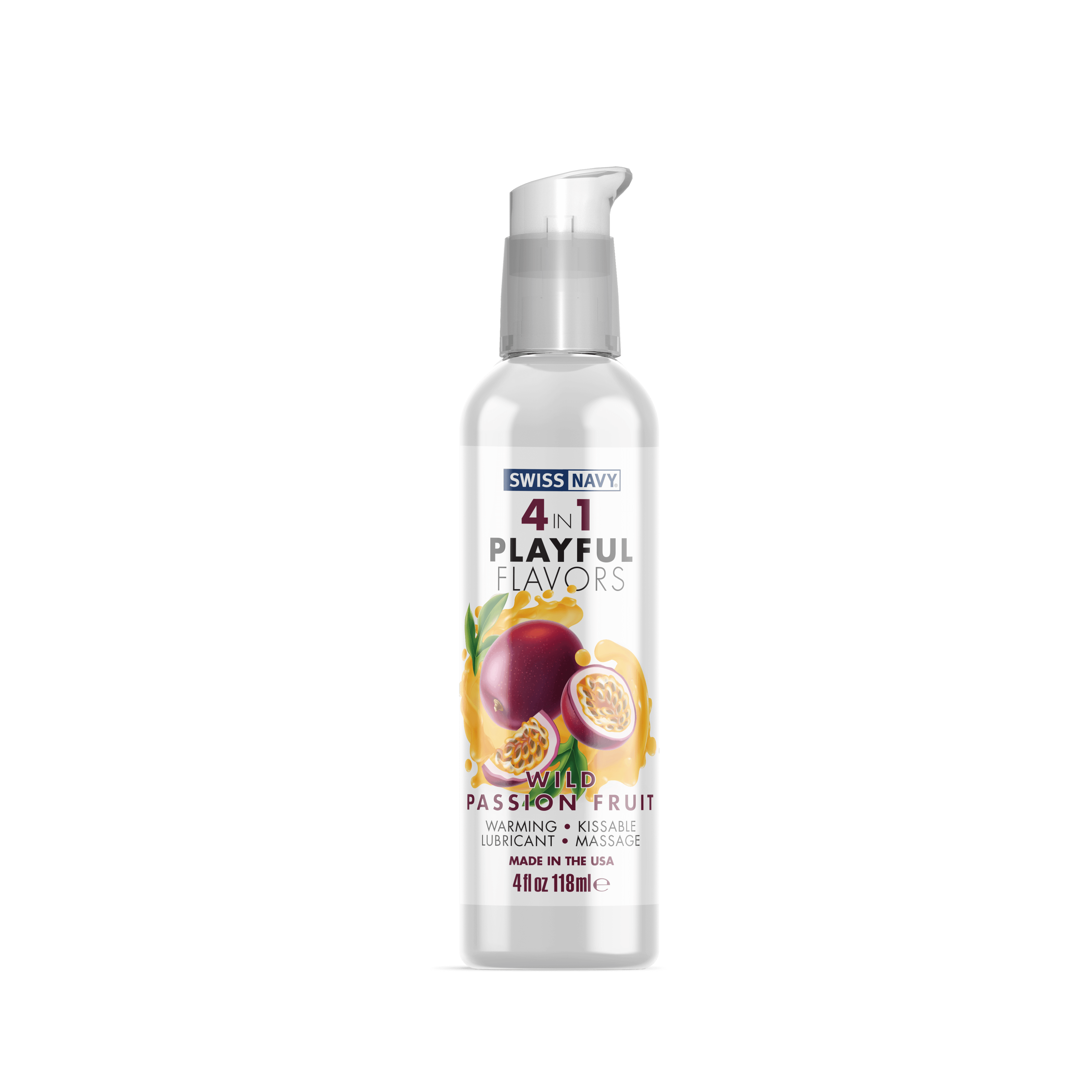 Swiss Navy 4 in 1 Playful Flavors • Edible Water Lubricant