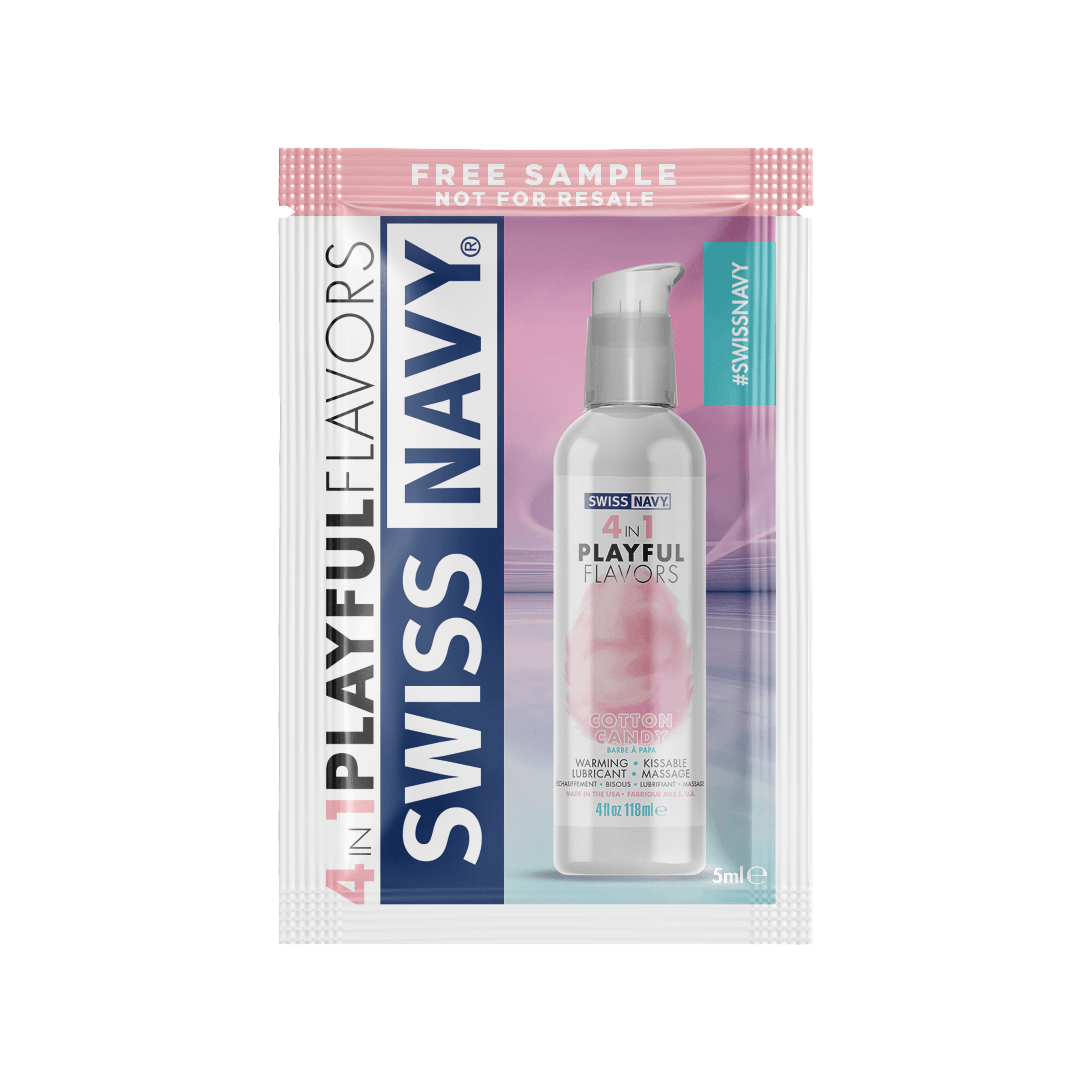 Swiss Navy 4 in 1 Playful Flavors • Edible Water Lubricant