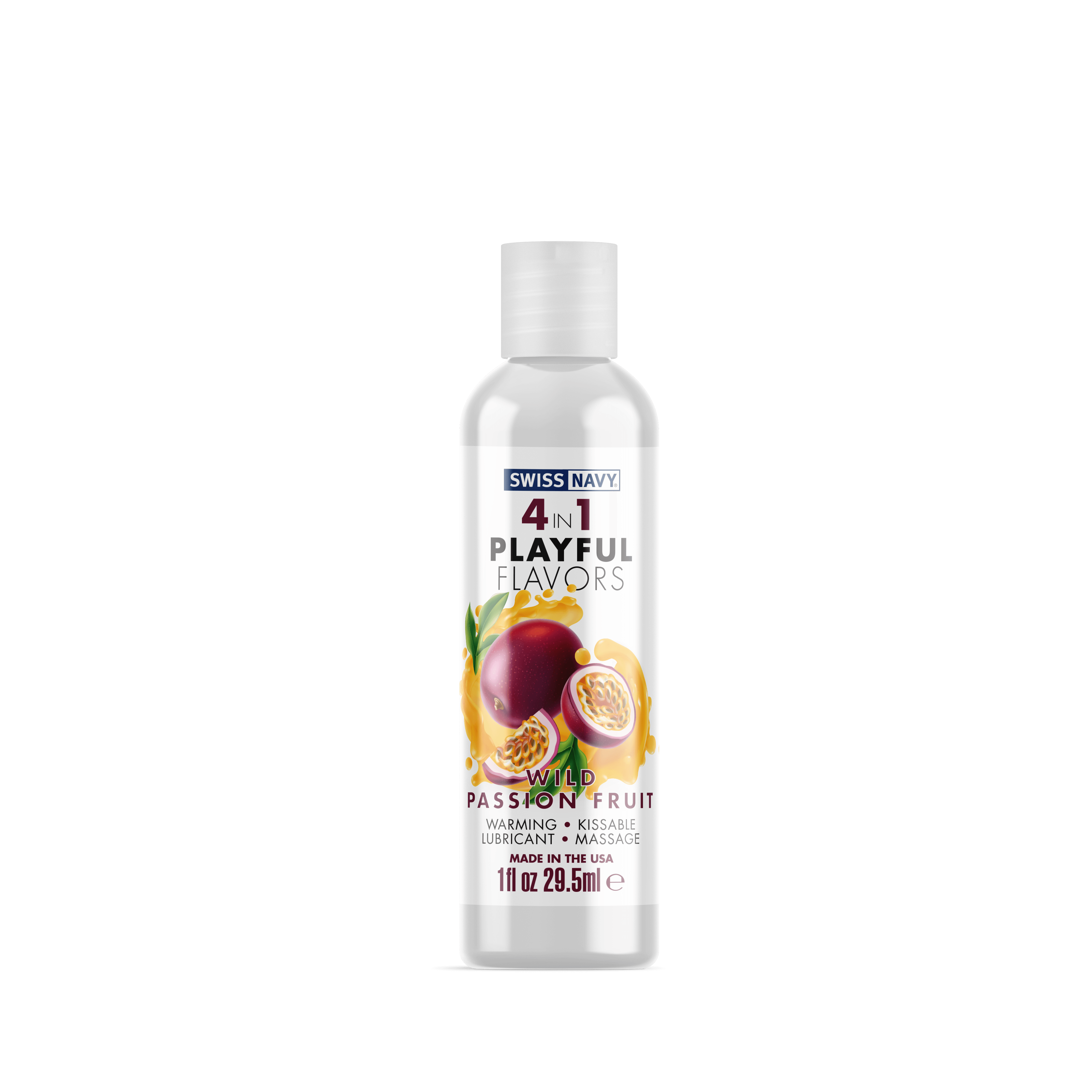 Swiss Navy 4 in 1 Playful Flavors • Edible Water Lubricant