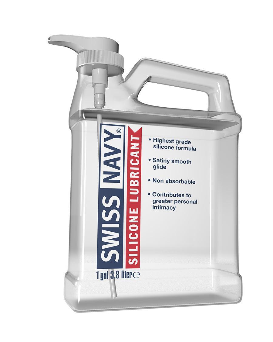 Swiss Navy Premium Silicone Lubricant 128oz