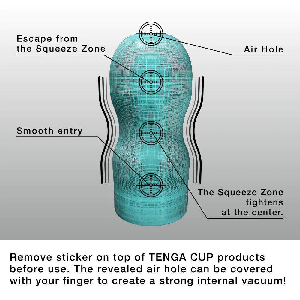 TENGA Air Flow Cup Dimensions