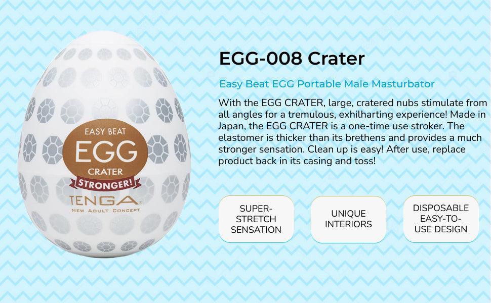 TENGA EGG New Standard Edition 6-Pack Onacup Male Masturbators Happibee TENGA EGG New Standard Edition 6-Pack Onacup Male Masturbators Happibee