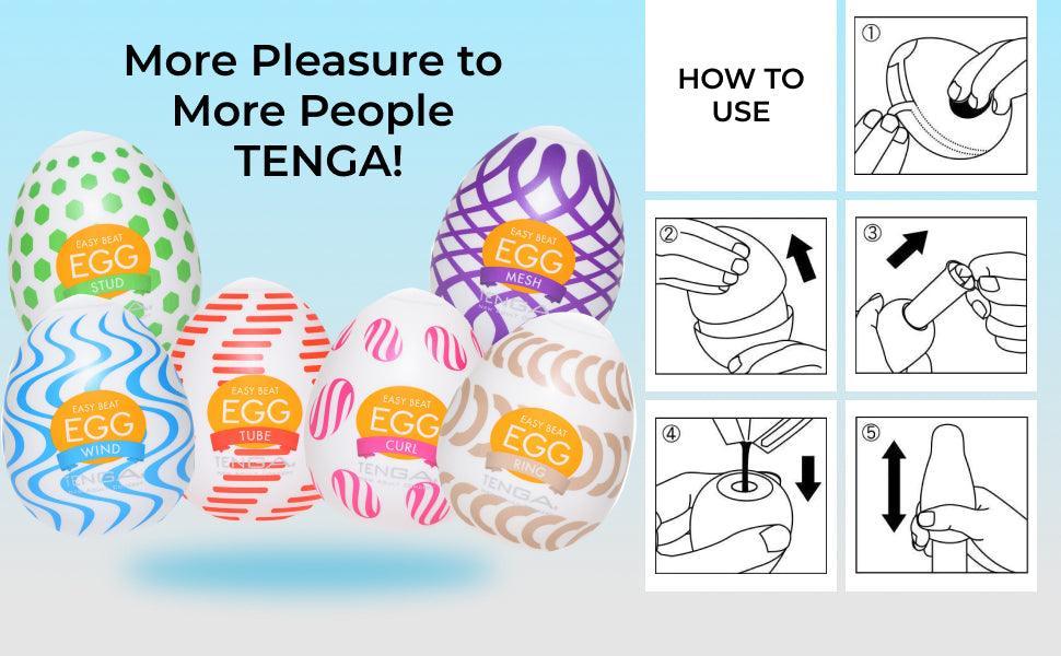 TENGA Egg (Wonder Edition) • 360° Textured Stroker