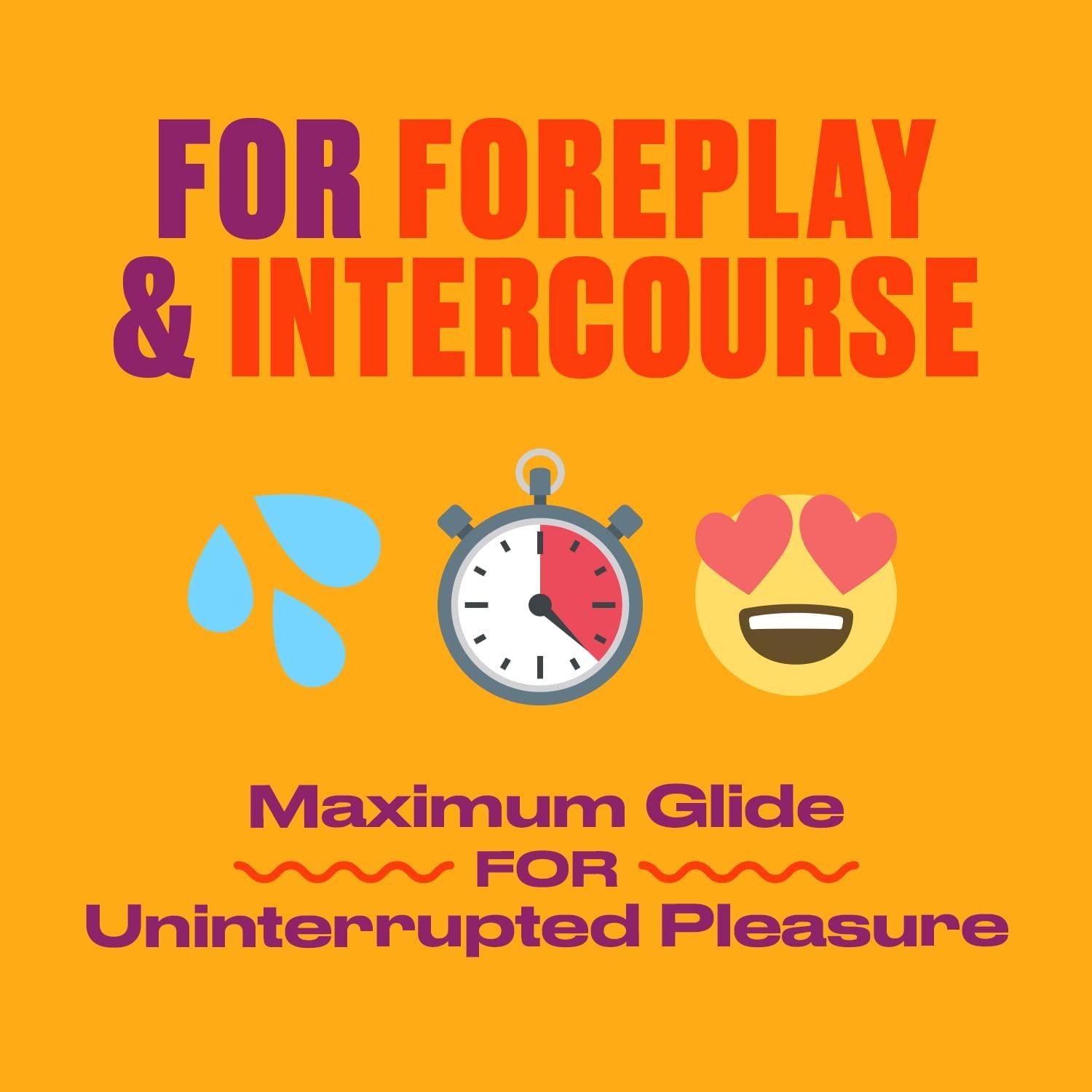 Trojan Arousing Pleasure • Couples Silicone Lubricant - Happibee