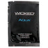 Wicked Aqua Water Lubricant sample packet