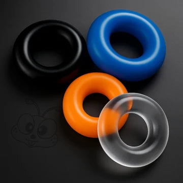 FAT WILLY product arrangement showing the separate rings.
